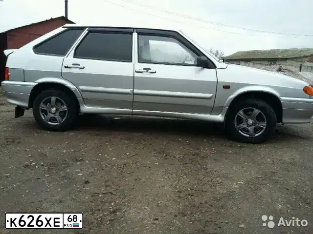 Фото автомобиля LADA 2109 SAMARA, 2002 — госномер К626ХВ68. Цвет: Темно-зеленый
