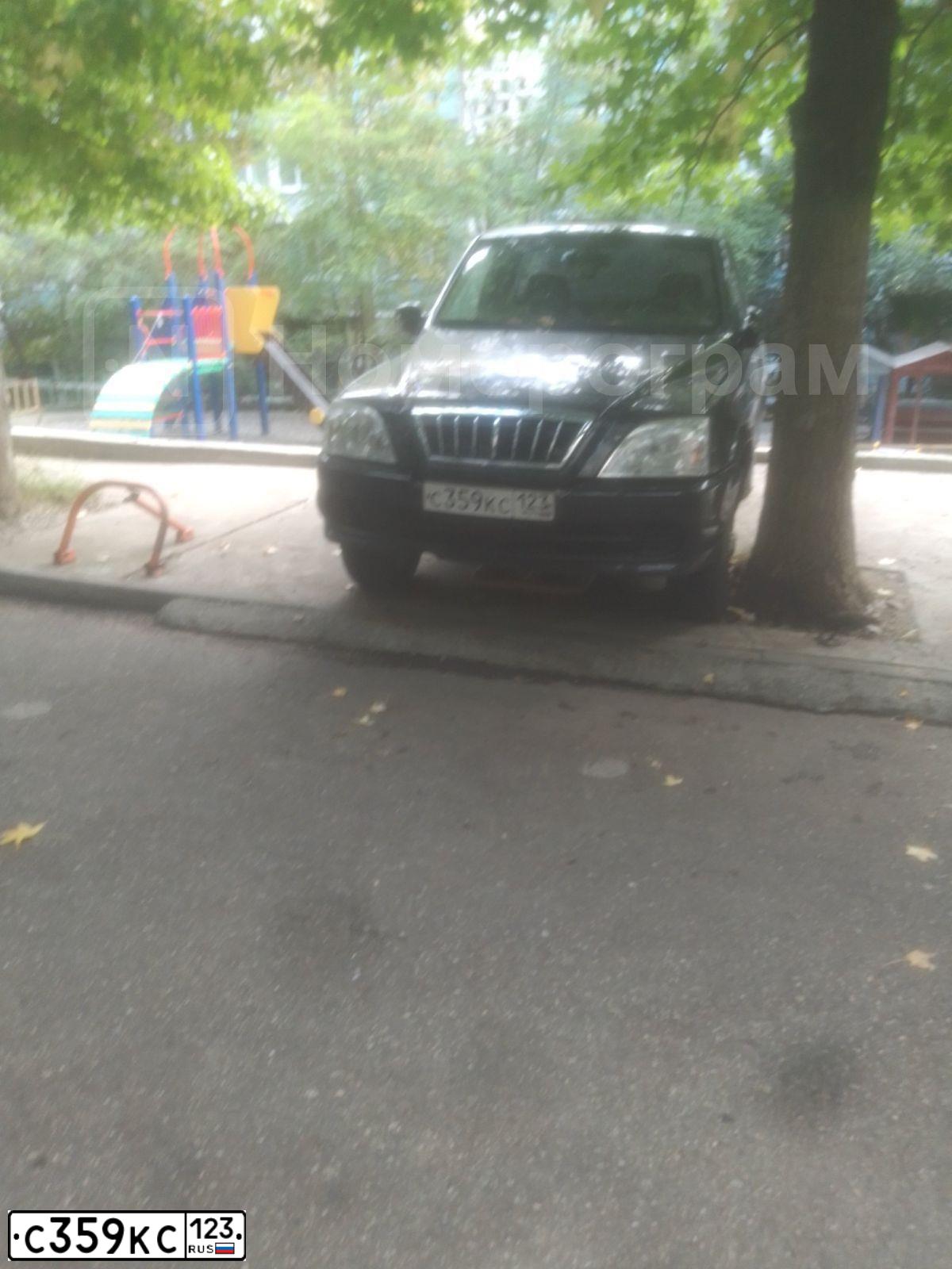 Фото автомобиля TAGAZ ROAD PARTNER, 2010 — госномер С359КС123. Цвет: ЧЕРНЫЙ