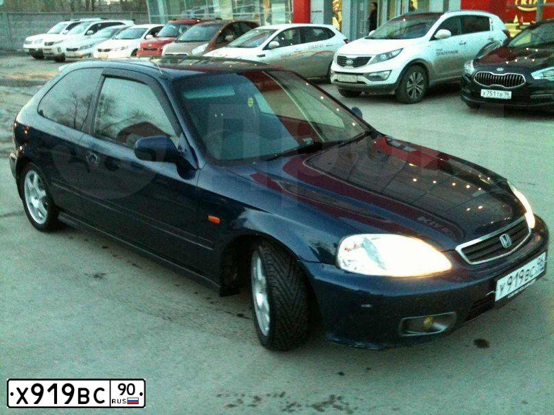 Фото автомобиля MAZDA 323, 1990 — госномер М433НУ46. Цвет: СИНИЙ