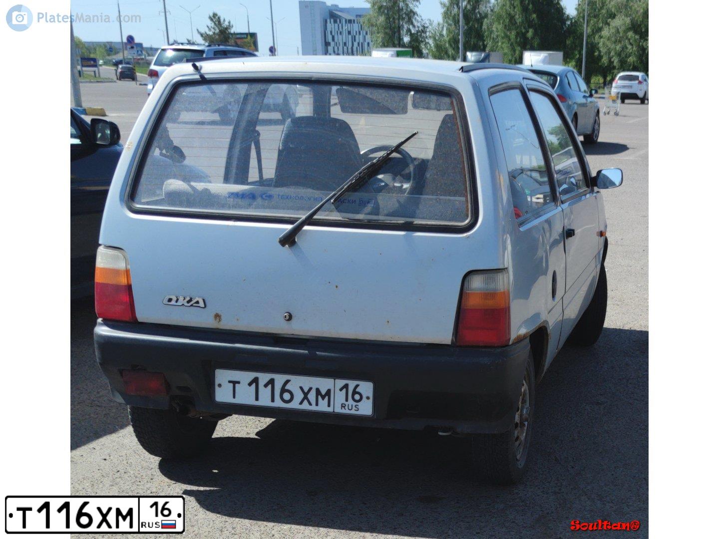 Фото автомобиля SEAZ OKA, 2004 — госномер Т116ХМ16. Цвет: Металлик Кристалл