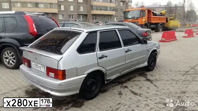 Фото автомобиля LADA 2114 SAMARA, 2006 — госномер В558ТХ69. Цвет: Светло-Серебристый металлик