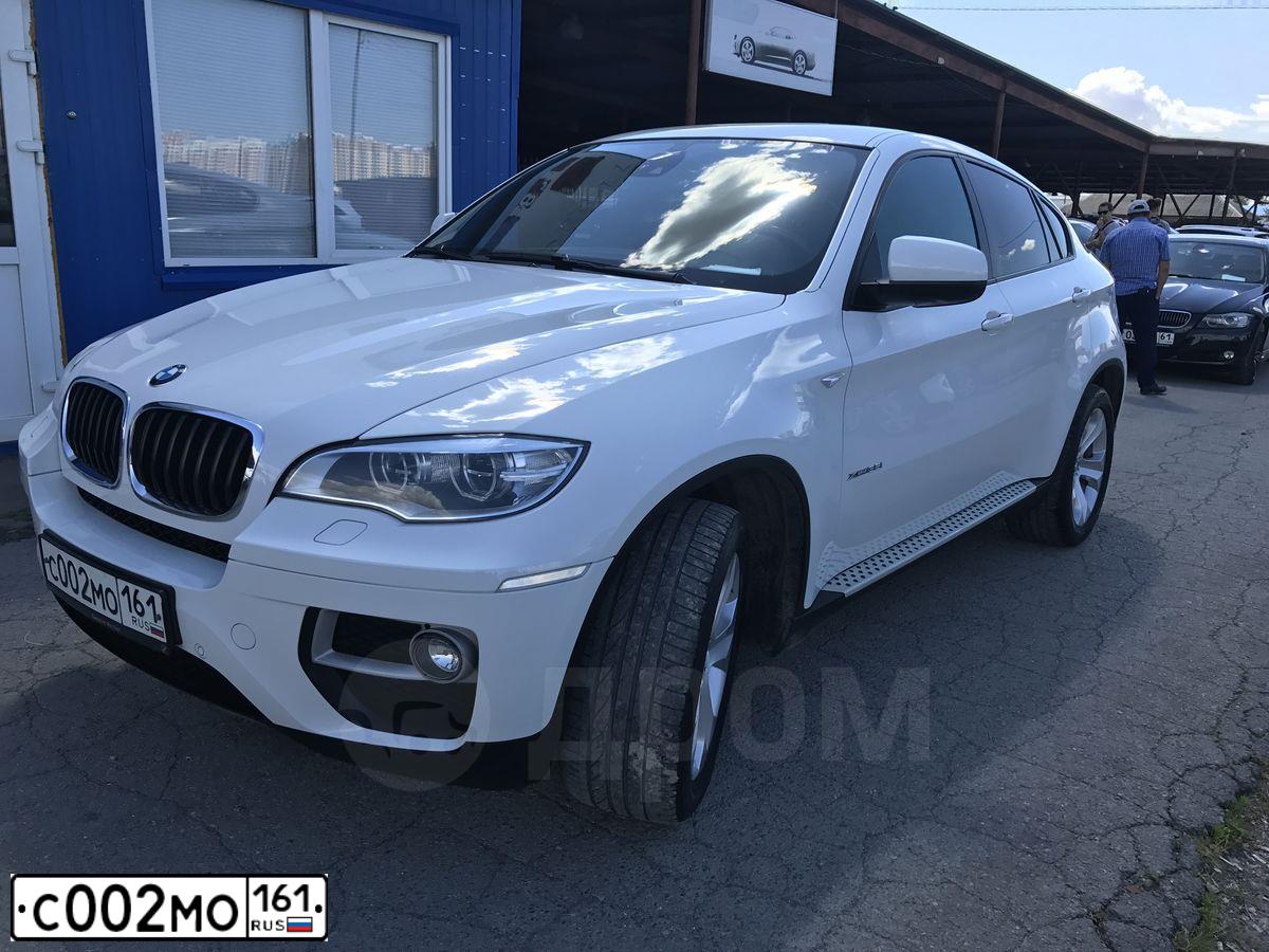 Фото автомобиля BMW X6, 2012 — госномер В295ХН161. Цвет: БЕЛЫЙ