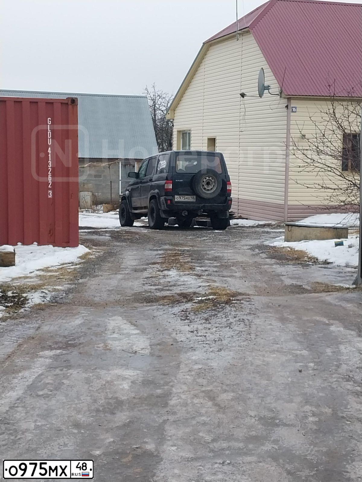 Фото автомобиля UAZ PATRIOT, 2012 — госномер С997НС03