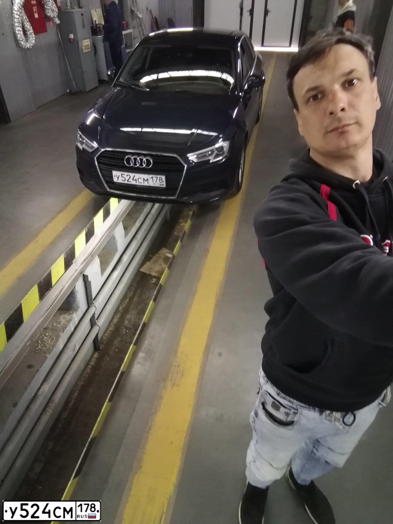 Фото автомобиля AUDI A3, 2016 — госномер К851ОО763. Цвет: синий
