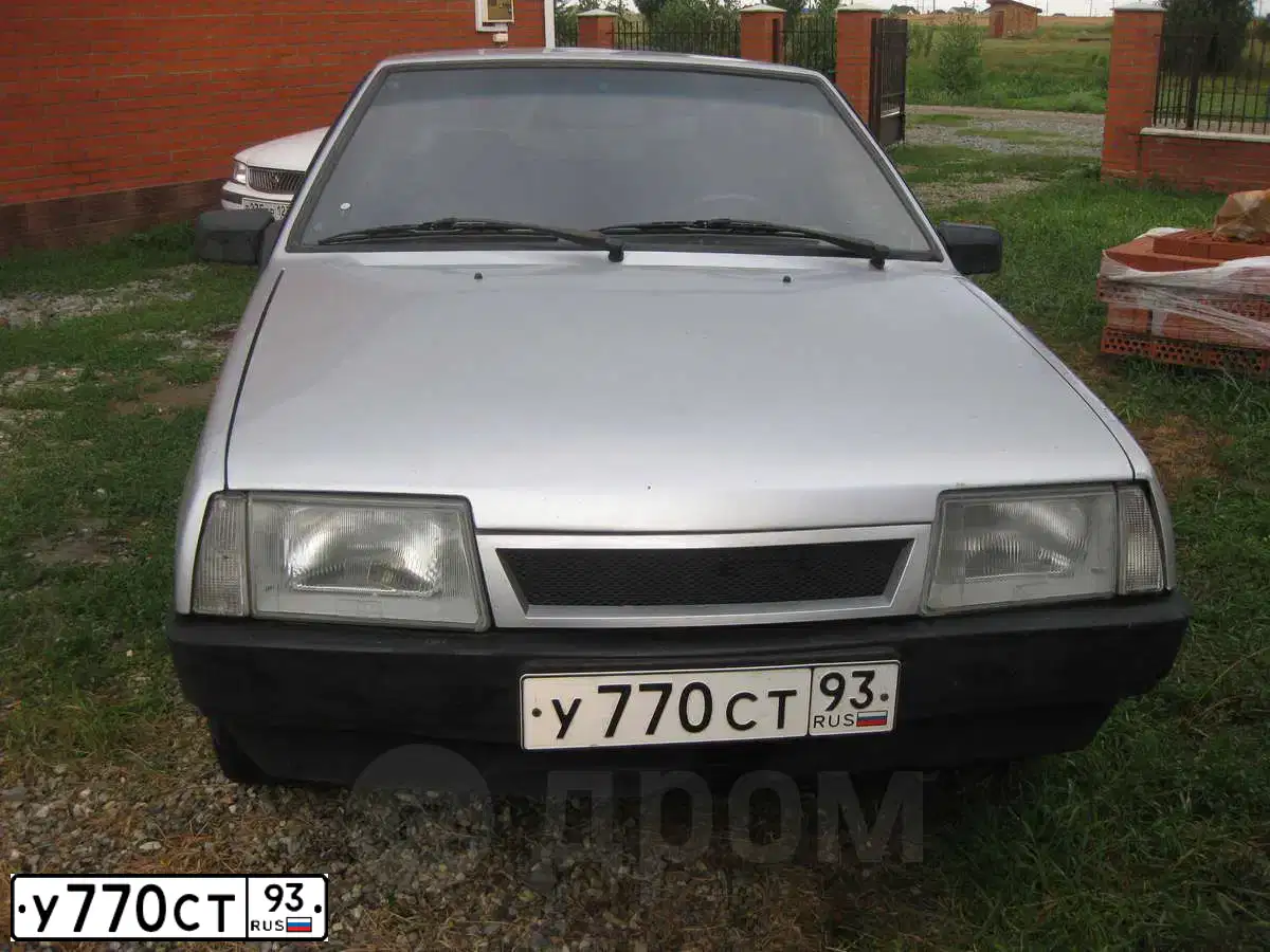 Фото автомобиля ВАЗ 21093, 1998 — госномер А734ВМ323. Цвет: СЕРЕБРИСТЫЙ
