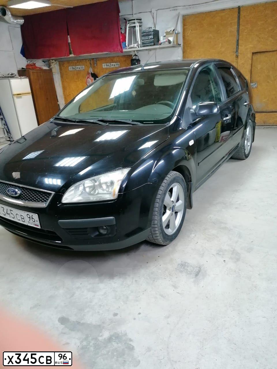 Фото автомобиля FORD FOCUS, 2007 — госномер О244МХ196. Цвет: ЧЕРНЫЙ