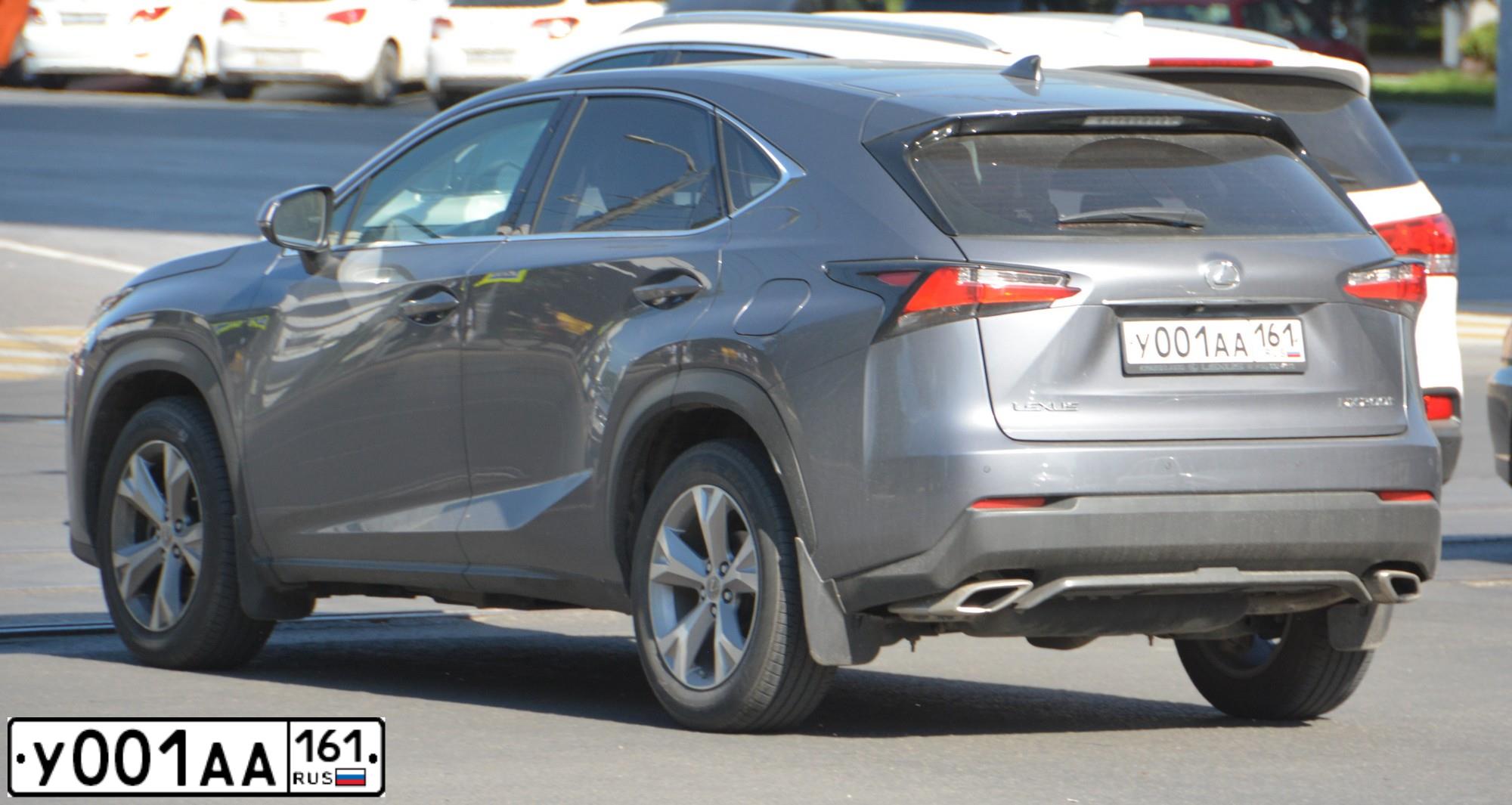 Фото автомобиля LEXUS S RX, 2019 — госномер Н008МХ161. Цвет: ЧЕРНЫЙ