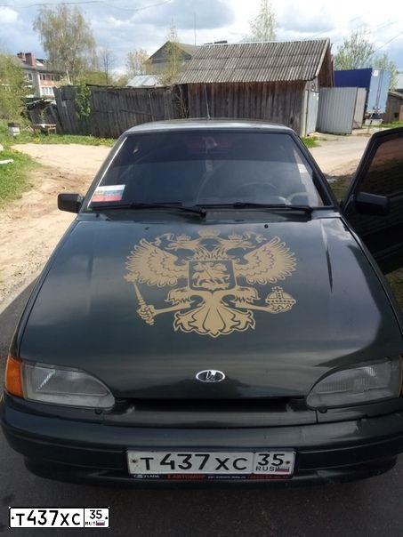 Фото автомобиля LADA 2114 SAMARA, 2006 — госномер Т437ХС35. Цвет: ЗЕЛЕНЫЙ