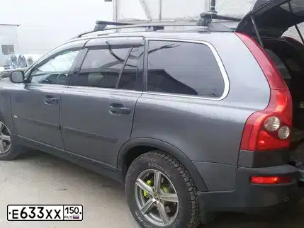 Фото автомобиля VOLVO XC90, 2004 — госномер Т078РН123. Цвет: Серый