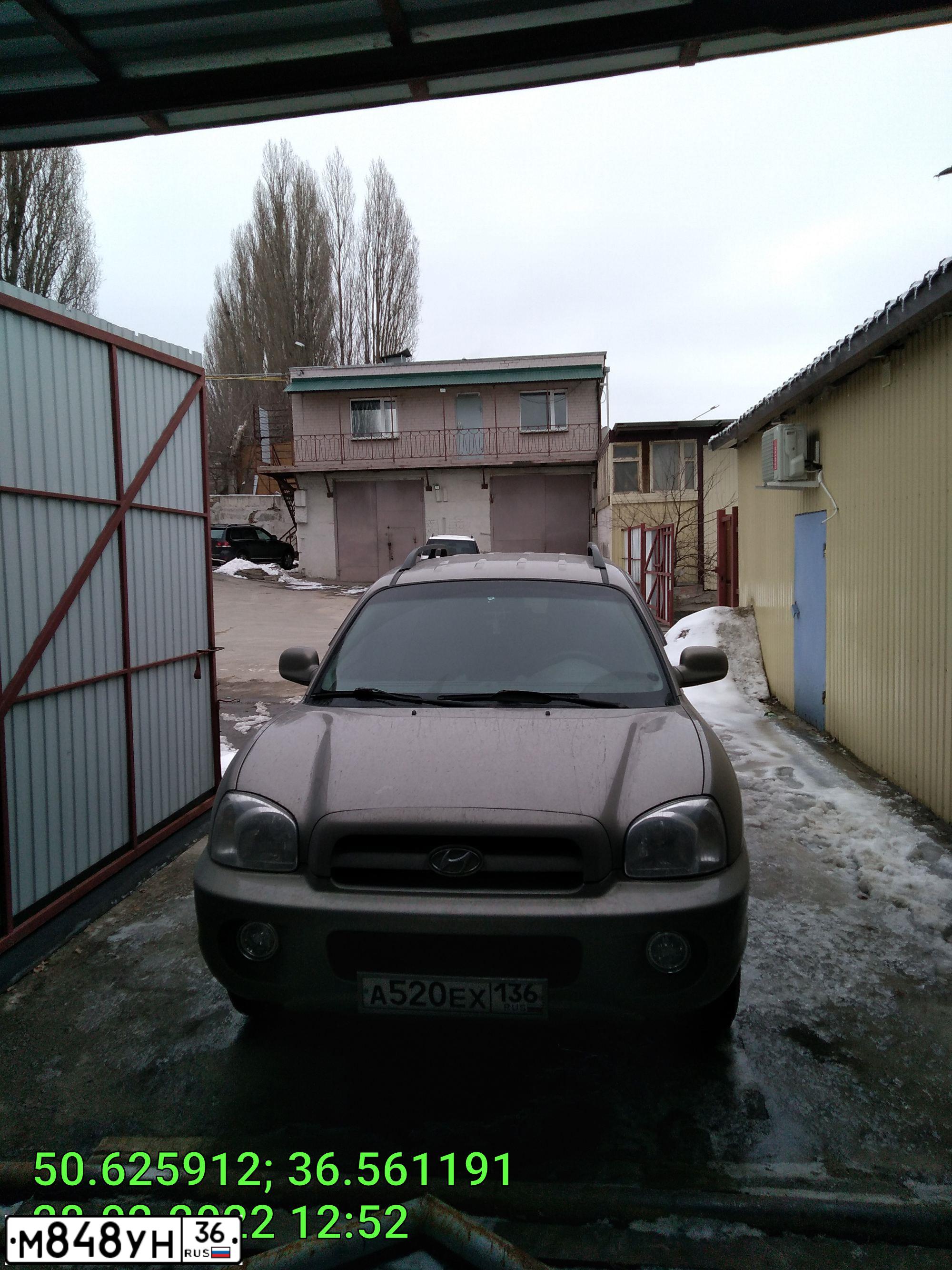 Фото автомобиля TAGAZ SANTA FE CLASSIC, 2007 — госномер У737ВК31. Цвет: СВЕТЛО-БЕЖЕВЫЙ