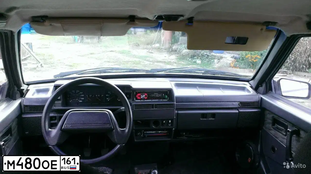 Фото автомобиля LADA 2109 SAMARA, 2000 — госномер М480ОЕ161. Цвет: Серо-голубой