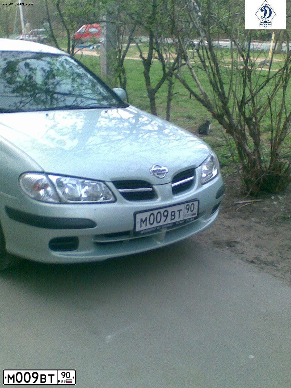 Фото автомобиля NISSAN ALMERA, 2002 — госномер У768ОЕ152. Цвет: ЗЕЛЕНЫЙ ПЕРЛАМУТРОВЫЙ