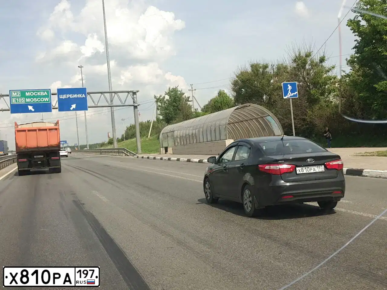 Фото автомобиля KIA RIO, 2011 — госномер В382АО250. Цвет: ЧЕРНЫЙ
