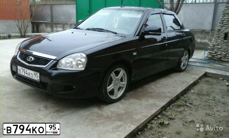 Фото автомобиля LADA 2170 PRIORA, 2012 — госномер Р660РР06. Цвет: Сине-Черный