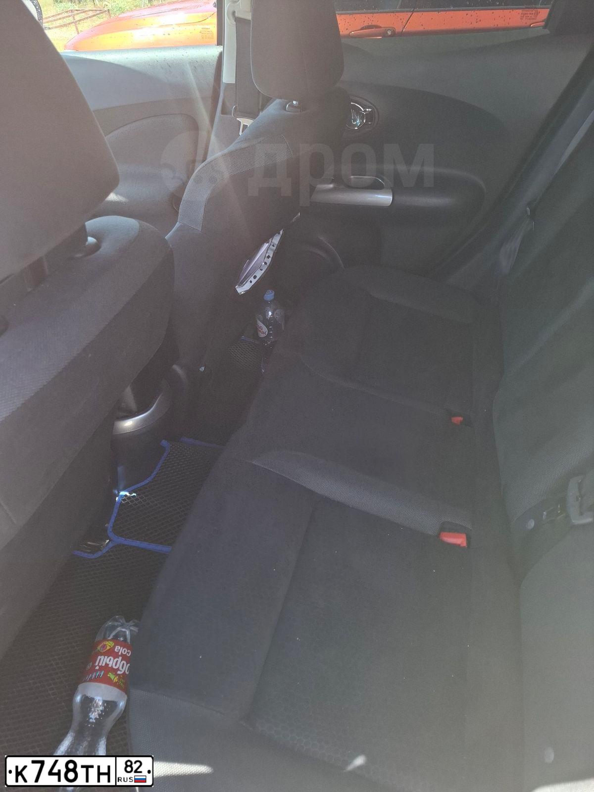Фото автомобиля NISSAN JUKE, 2011 — госномер Н139ХР82. Цвет: Белый
