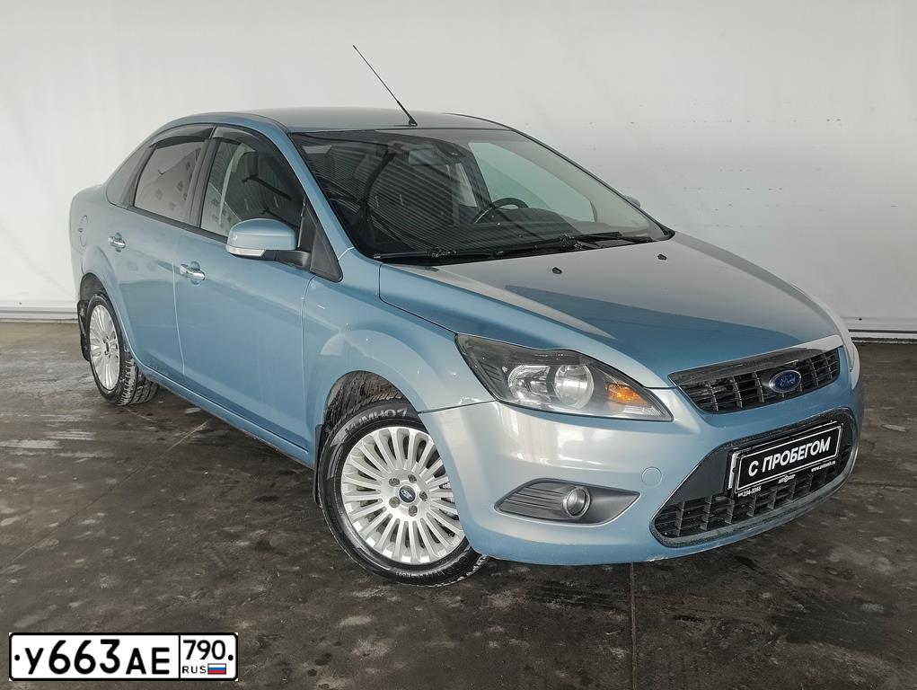 Фото автомобиля FORD ФОРД "ФОКУС", 2010 — госномер В947НТ155. Цвет: СЕРО-ГОЛУБОЙ