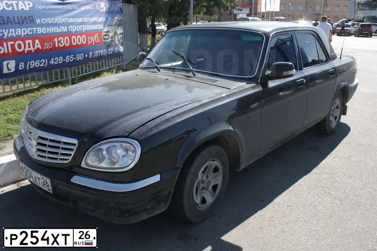 Фото автомобиля GAZ 3110 WOLGA, 2007 — госномер М565АХ163. Цвет: АВАНТЮРИН