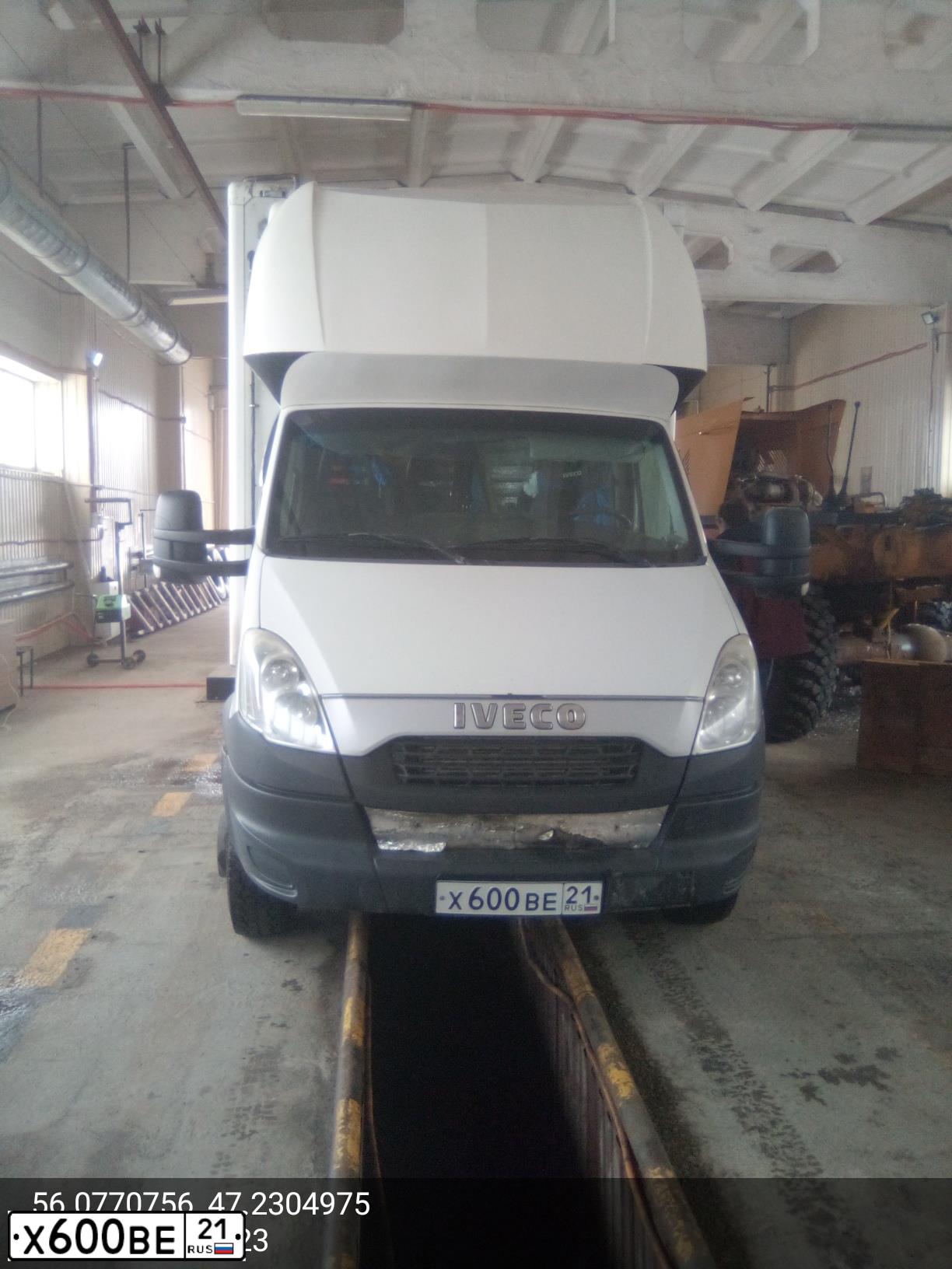 Фото автомобиля IVECO DAILY, 2013 — госномер Х600ВЕ21