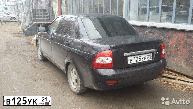 Фото автомобиля LADA 2170 PRIORA, 2008 — госномер А003ОЕ163. Цвет: Темно-зеленый