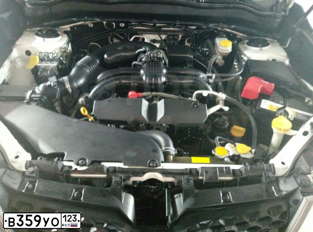 Фото автомобиля SUBARU FORESTER, 2013 — госномер М095ММ23. Цвет: Белый