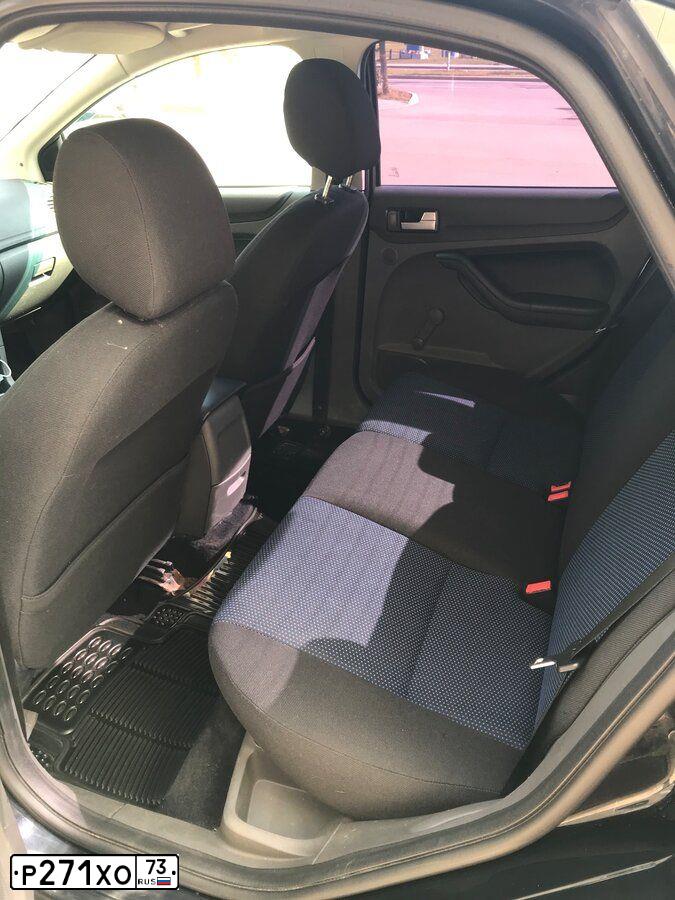 Фото автомобиля FORD FOCUS, 2007 — госномер С663КА05. Цвет: ЧЕРНЫЙ