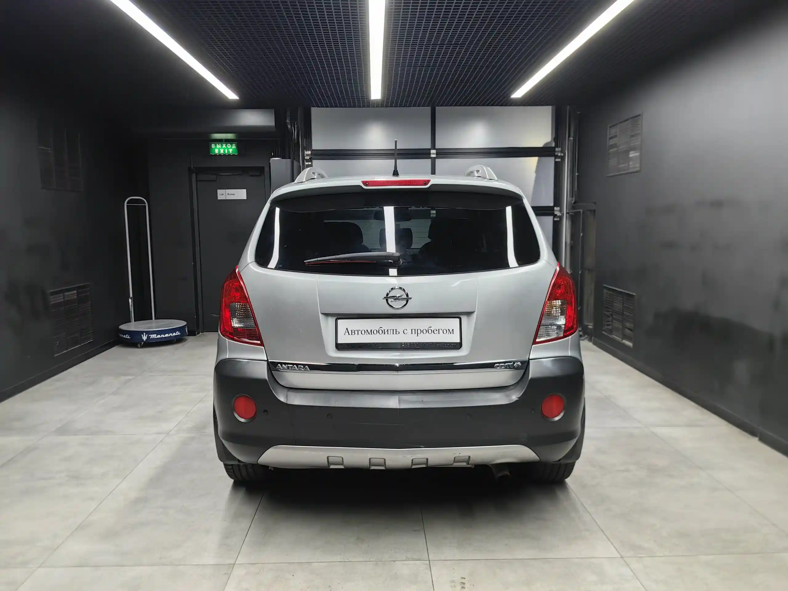 Фото автомобиля OPEL ANTARA, 2014 — госномер А115УК161. Цвет: Серебристый