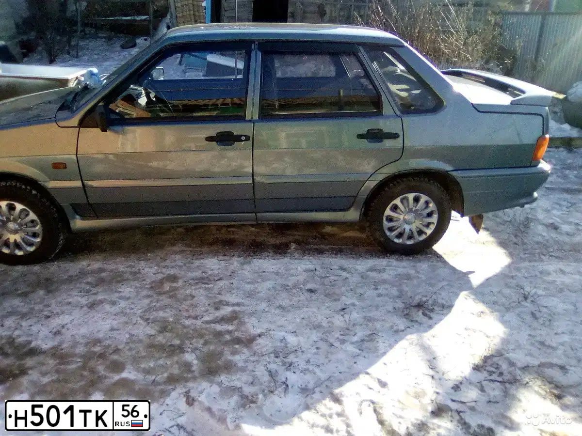 Фото автомобиля LADA 2115 SAMARA, 2005 — госномер Н501ТК56. Цвет: средний серо-зеленый металлик