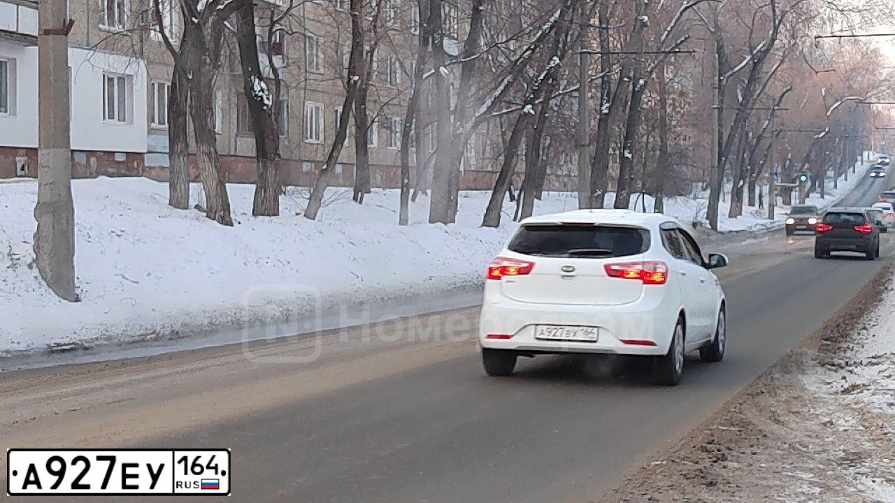 Фото автомобиля LADA 2109 SAMARA, 2005 — госномер К111КН64. Цвет: Коричневый