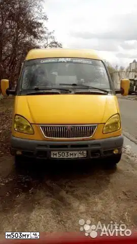 Фото автомобиля GAZ 3221 EL, 2006 — госномер М503МУ46. Цвет: ЖЕЛТЫЙ