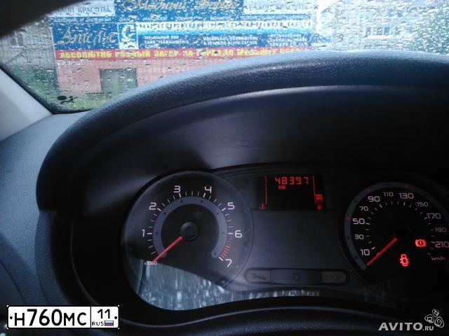 Фото автомобиля RENAULT CLIO, 2007 — госномер Н760МС11. Цвет: синий