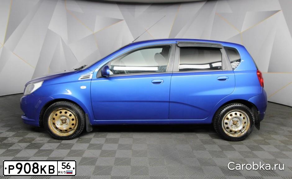Фото автомобиля CHEVROLET T AVEO, 2008 — госномер Т828РМ33. Цвет: СИНИЙ