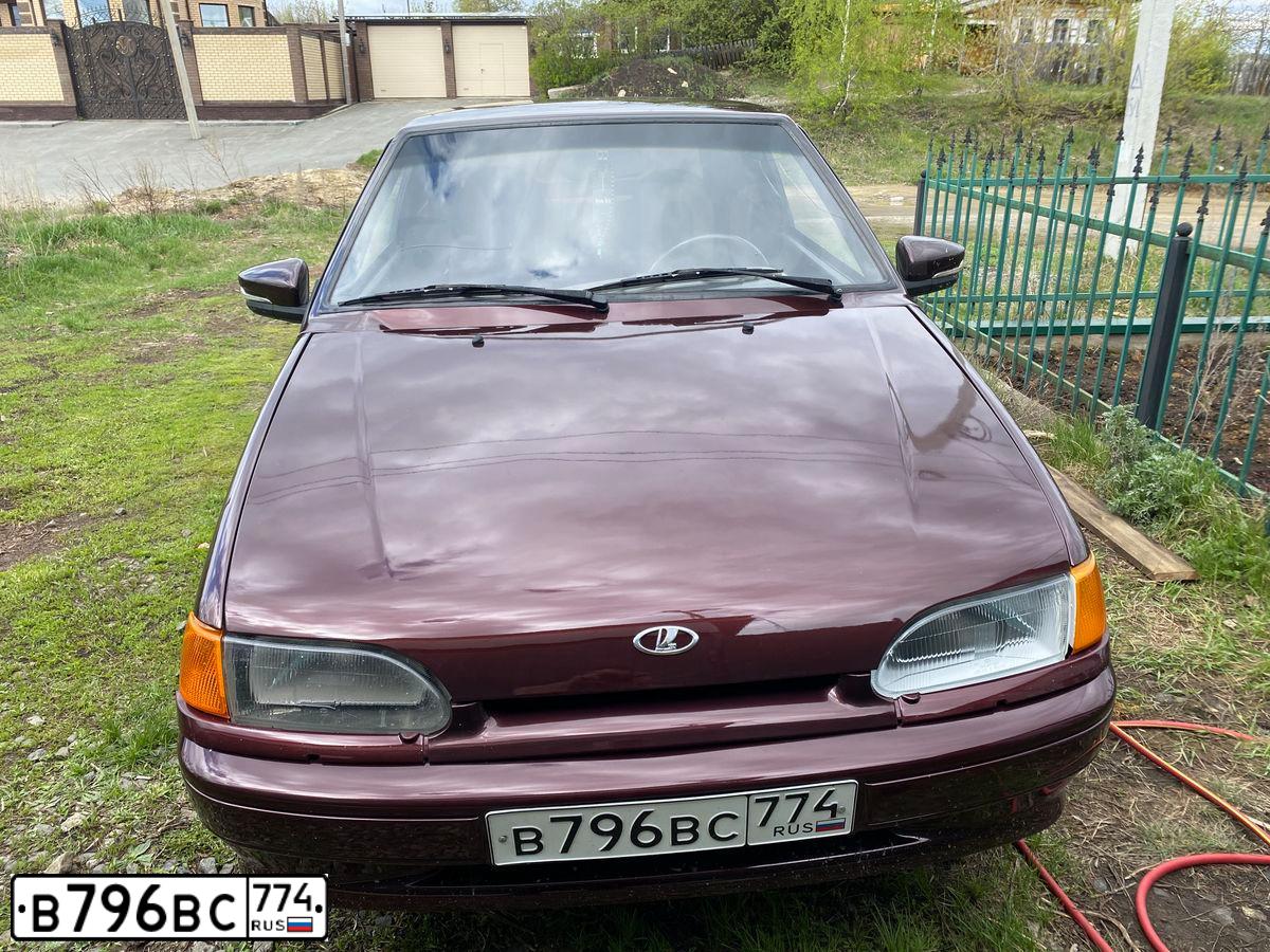 Фото автомобиля LADA 2113 SAMARA, 2011 — госномер В796ВС774. Цвет: ТЕМНО-ВИШНЕВЫЙ