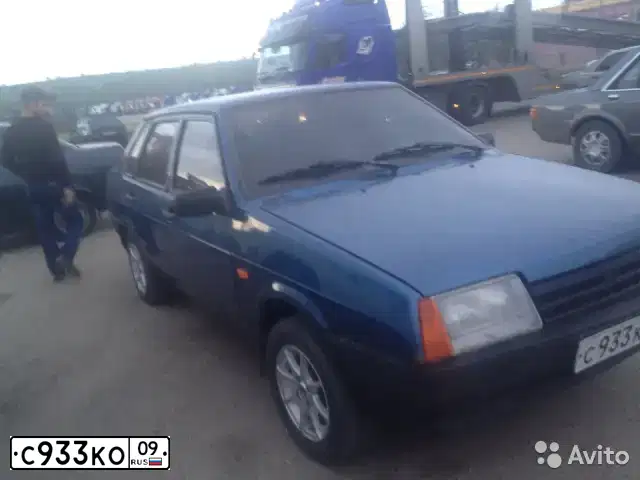 Фото автомобиля LADA 2109 SAMARA, 1997 — госномер Т210НС97. Цвет: СИНИЙ