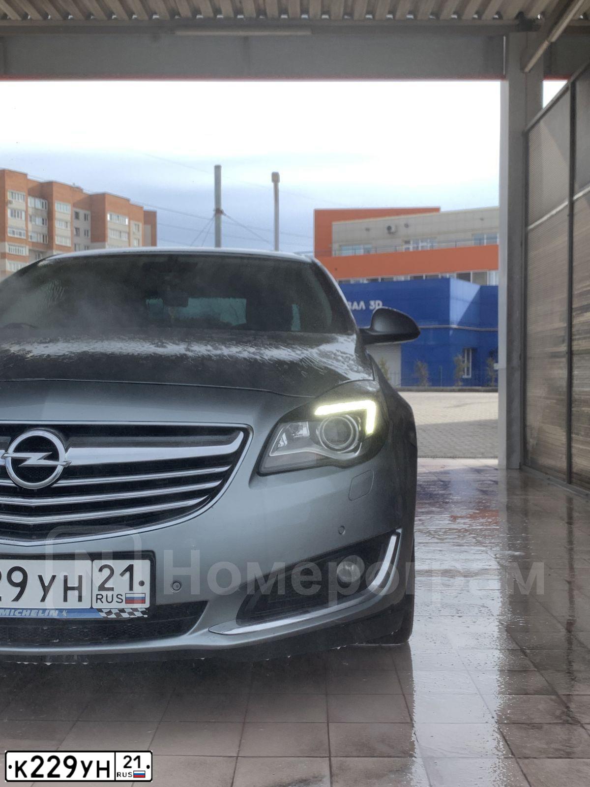 Фото автомобиля OPEL INSIGNIA, 2014 — госномер А576ТХ12. Цвет: СЕРЫЙ