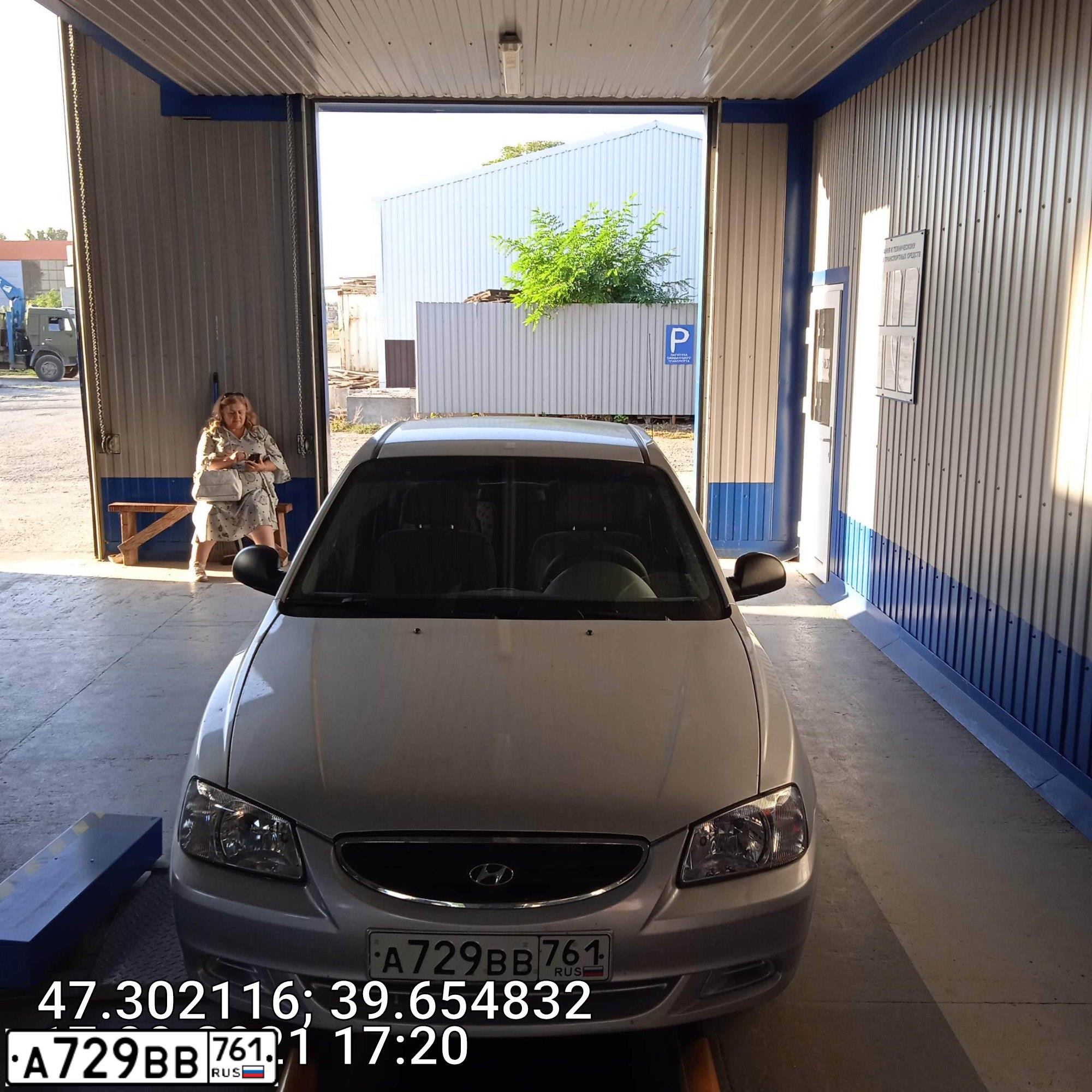 Фото автомобиля TAGAZ ACCENT, 2007 — госномер С376ТВ52. Цвет: СЕРЕБРИСТЫЙ