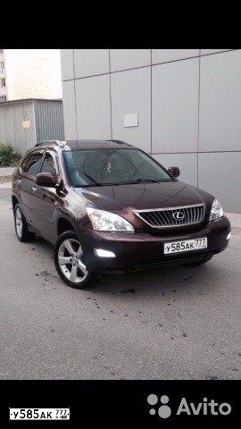 Фото автомобиля LEXUS RX, 2007 — госномер С500ХА70. Цвет: Коричневый