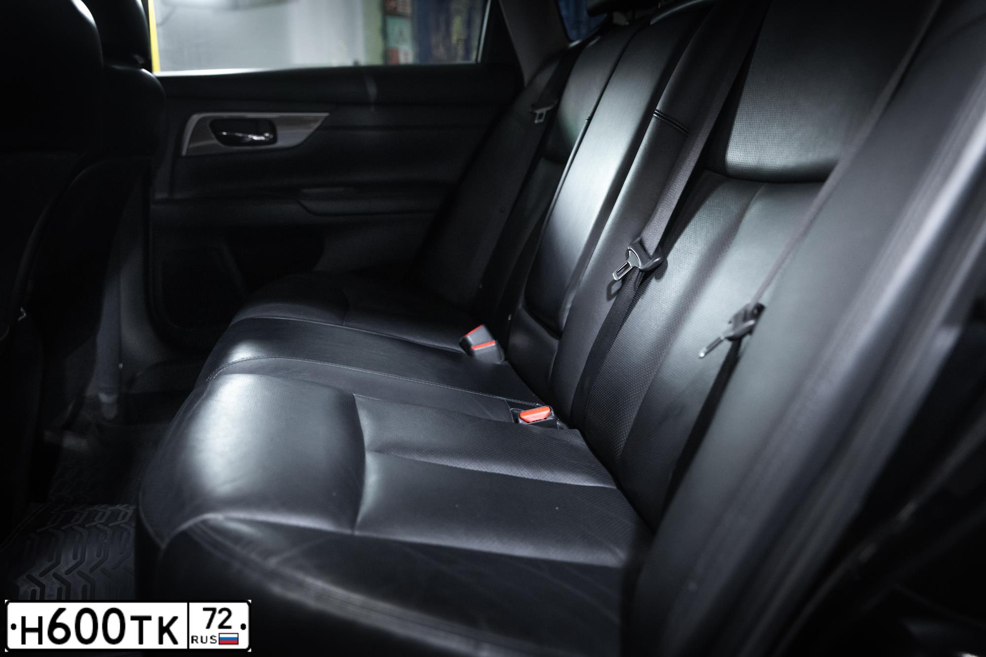 Фото автомобиля NISSAN TEANA, 2014 — госномер Н600ТК72. Цвет: ЧЕРНЫЙ