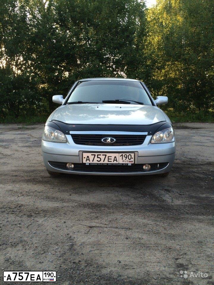 Фото автомобиля LADA 2170 PRIORA, 2010 — госномер А757ЕА190. Цвет: СВЕТЛО СЕРЫЙ МЕТАЛЛ