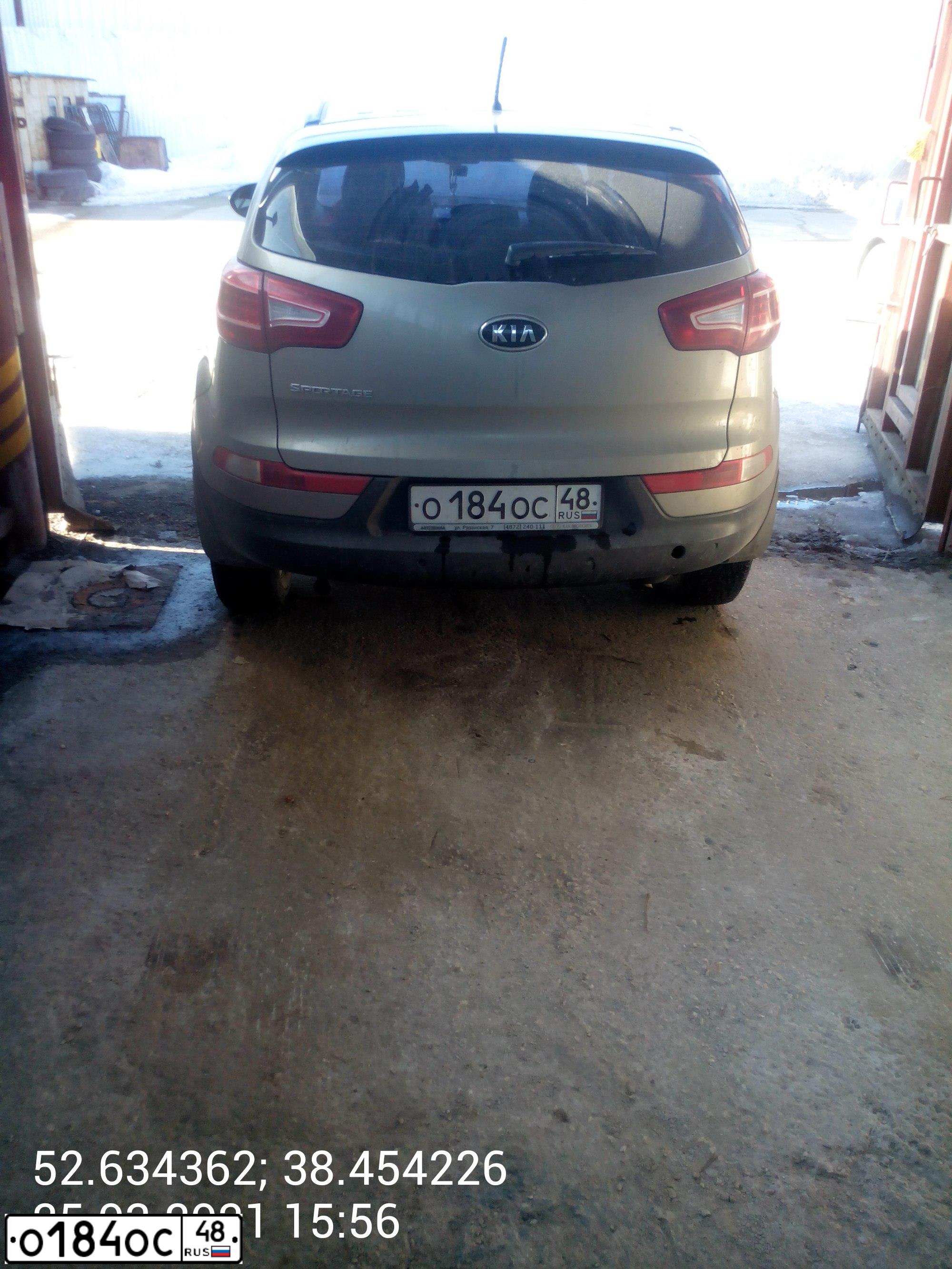 Фото автомобиля KIA SPORTAGE, 2010 — госномер М771КС71. Цвет: СЕРЕБРИСТЫЙ