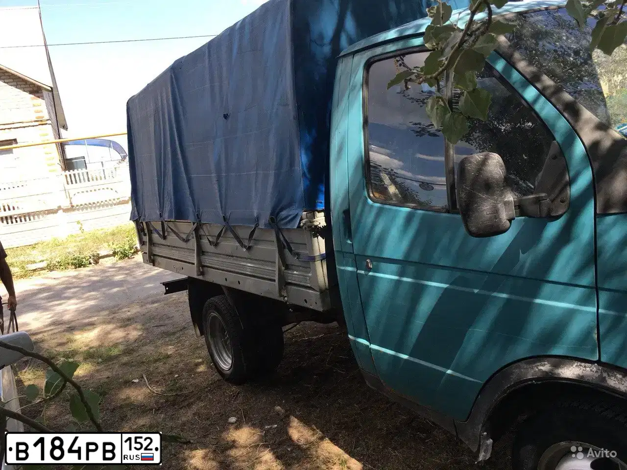 Фото автомобиля ГАЗ-3302, 1996 — госномер М123ВР58. Цвет: ПИЦУНДА(МНОГОЦВ.)