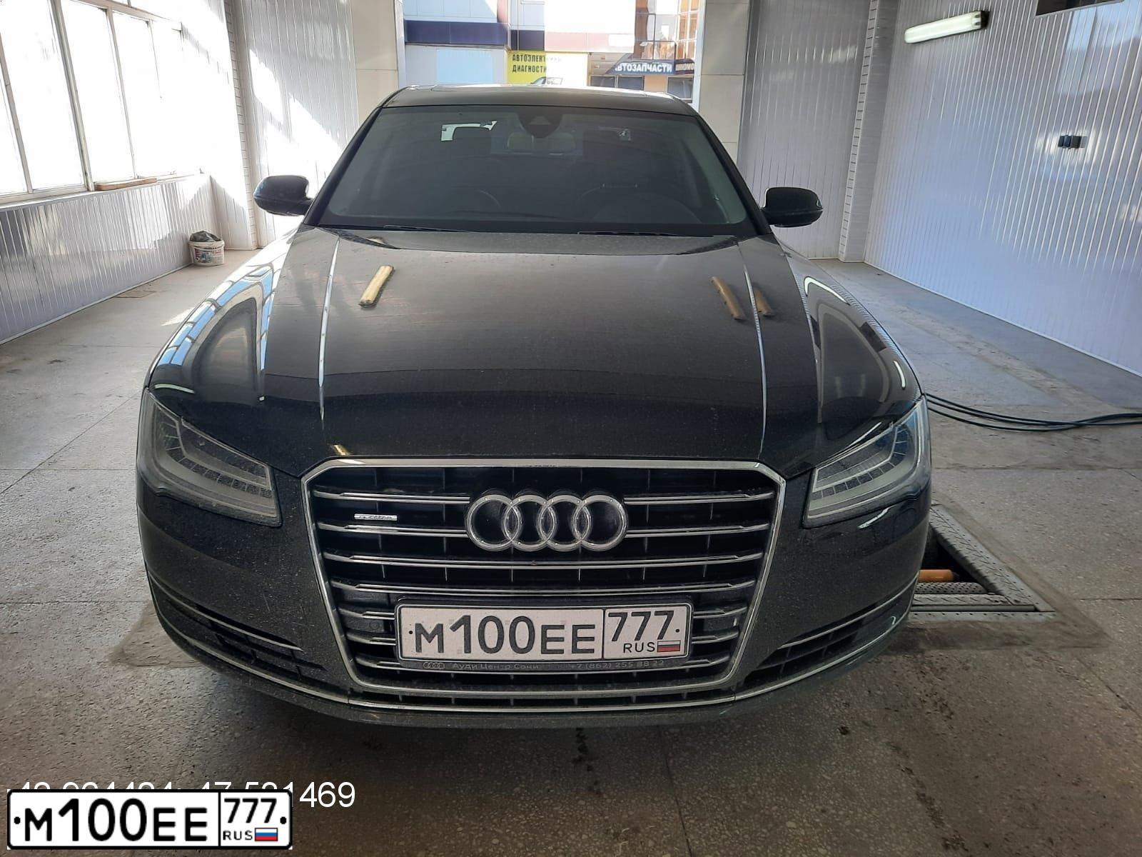 Фото автомобиля AUDI, 2014 — госномер М100ЕЕ777
