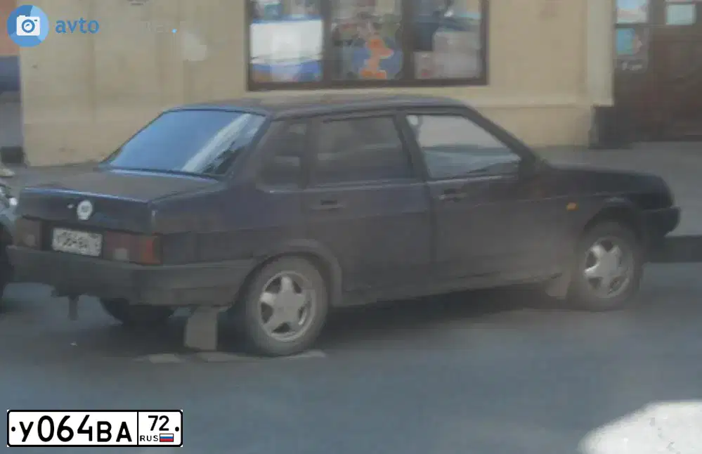 Фото автомобиля LADA 2109 SAMARA, 1997 — госномер М498КС45. Цвет: ФИОЛЕТОВЫЙ
