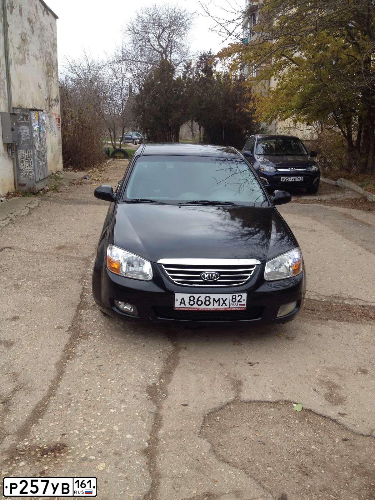 Фото автомобиля LADA 2192 KALINA, 2014 — госномер Е390НН15. Цвет: СИНИЙ