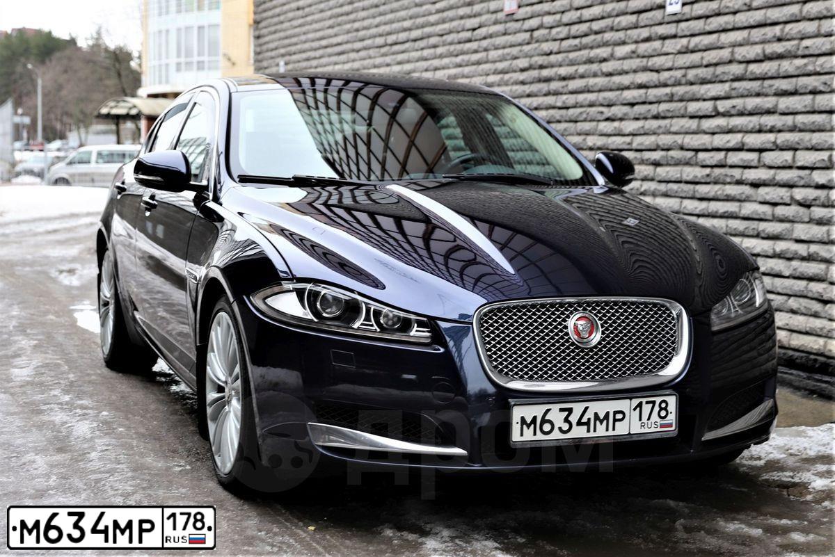 Фото автомобиля JAGUAR XF-SERIE, 2014 — госномер Е289ЕТ164. Цвет: ТЕМНО-СИНИЙ