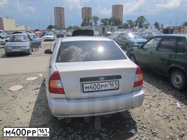 Фото автомобиля TAGAZ ACCENT, 2004 — госномер Х382МС161. Цвет: СЕРЕБРИСТЫЙ