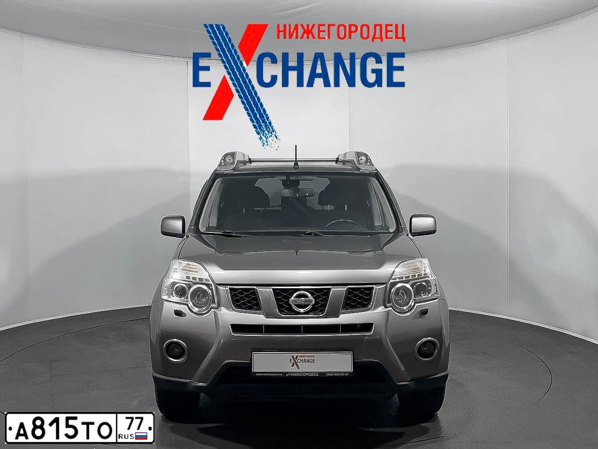 Фото автомобиля NISSAN X-TRAIL, 2012 — госномер К125ОВ67. Цвет: Серый