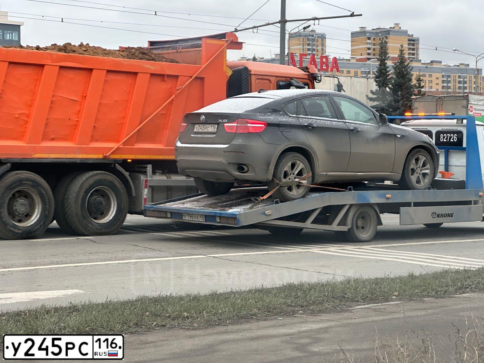 Фото автомобиля BMW X6, 2009 — госномер С777КО116. Цвет: ЧЕРНЫЙ