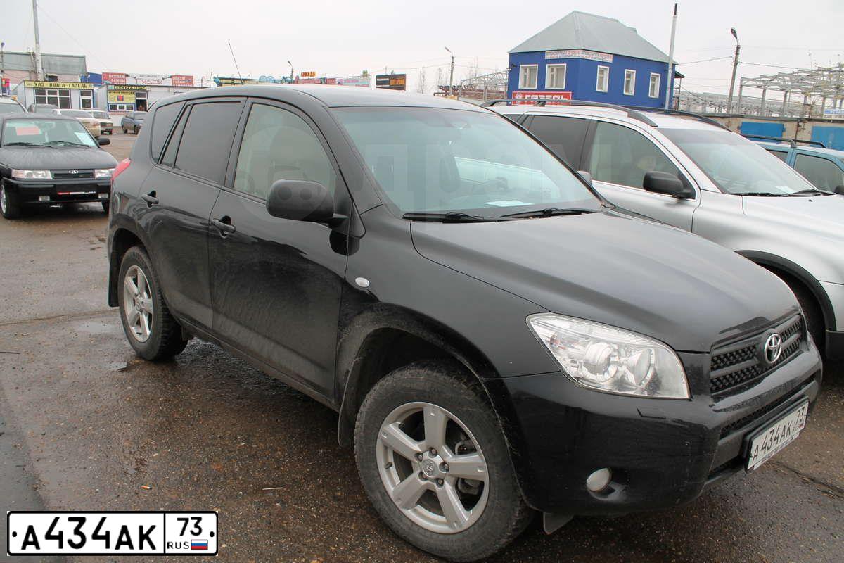 Фото автомобиля TOYOTA RAV4, 2006 — госномер В478МС73. Цвет: ЧЕРНЫЙ