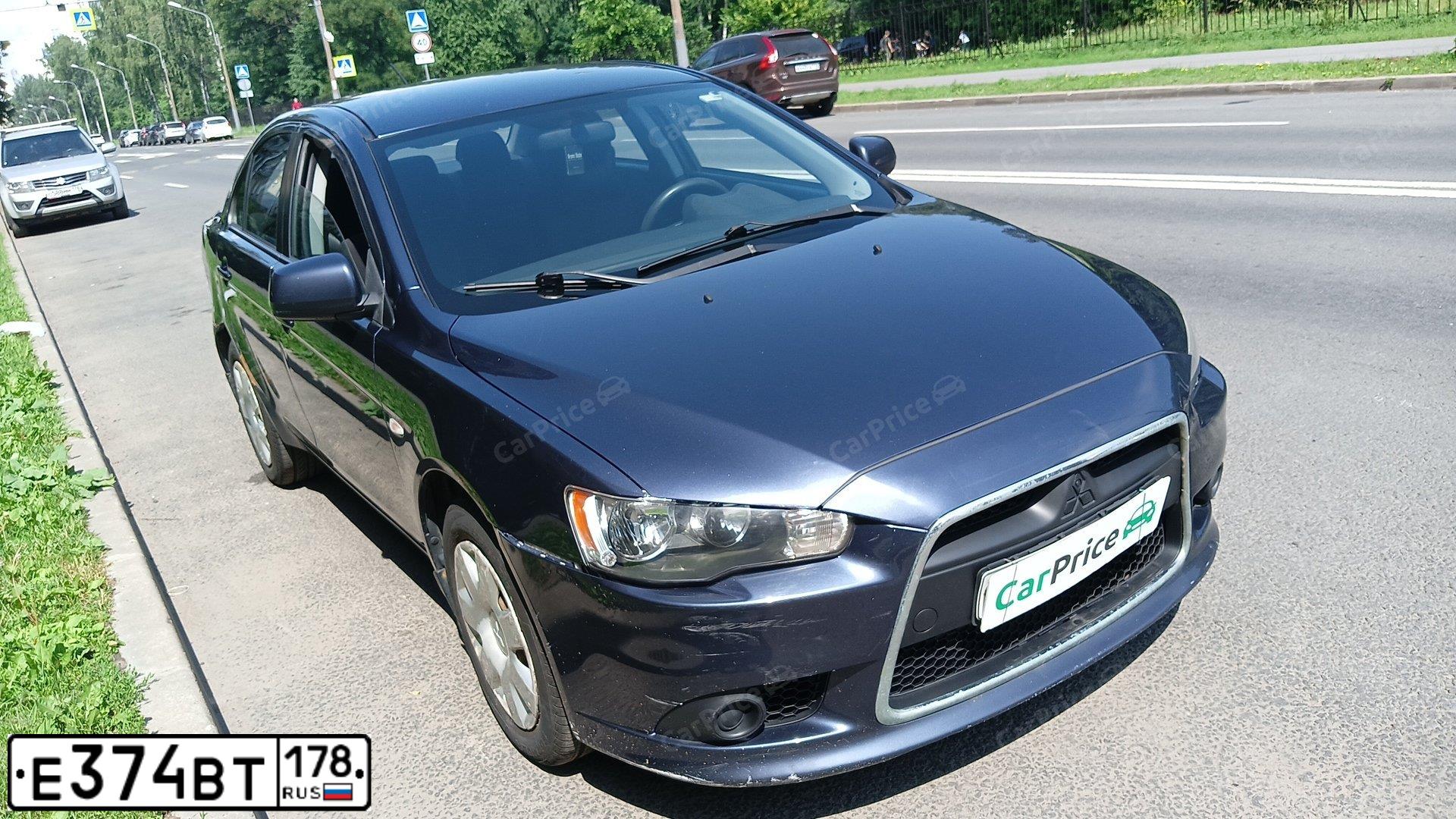 Фото автомобиля MITSUBISHI LANCER X, 2011 — госномер Т844АУ198