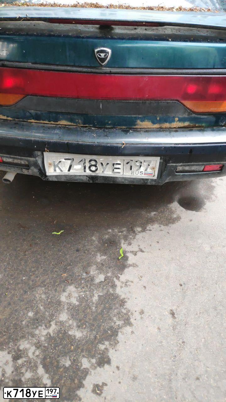 Фото автомобиля DAEWOO ESPERO, 1998 — госномер К834ХС116. Цвет: ЗЕЛЕНЫЙ